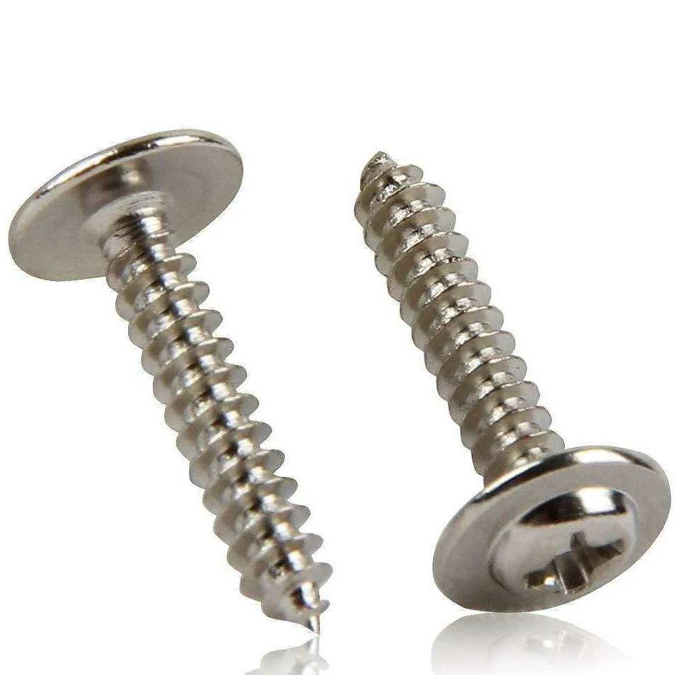 
HQ Metric Cross recessed round head tapping screws 