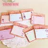 The last fashion school stationery items list cute cartoon kawaii sticky notes Recyclable paper sticky notes printing machine