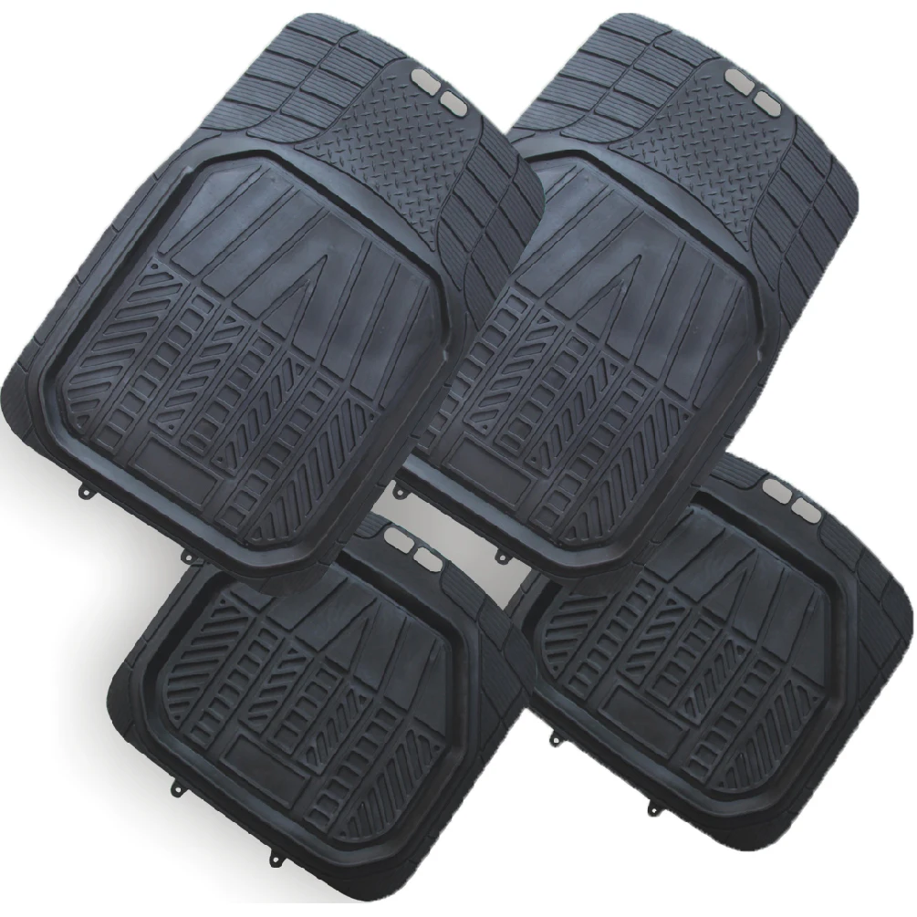 Hot Selling Heavy Duty 4pc Front & Rear Rubber Car Floor Mats Buy