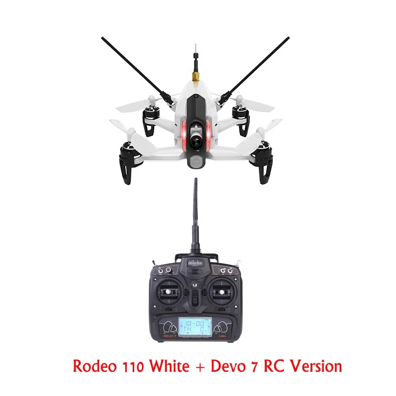 Global Drone Walkera Rodeo 150 Devo 7 Remote Control 600tvl Camera 