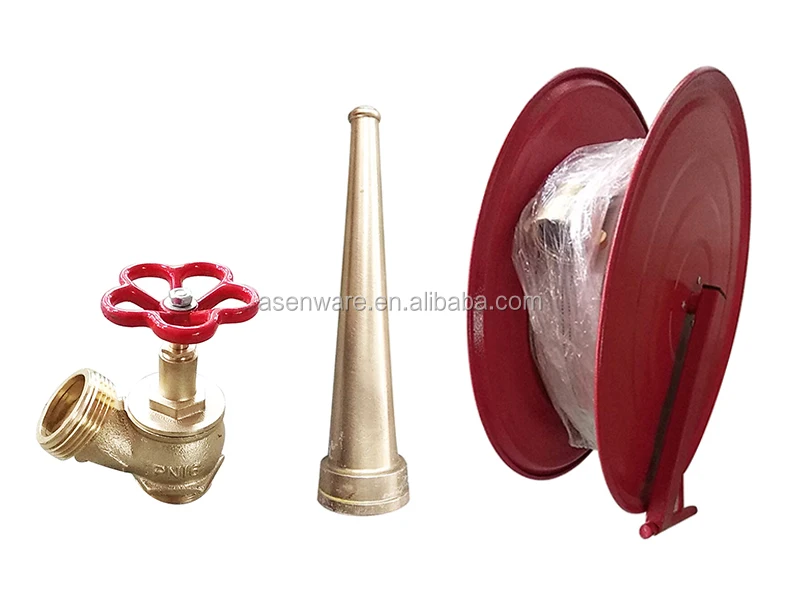 Asenware Recessed Fire Hose Reel And Cabinet For Ethiopia Market