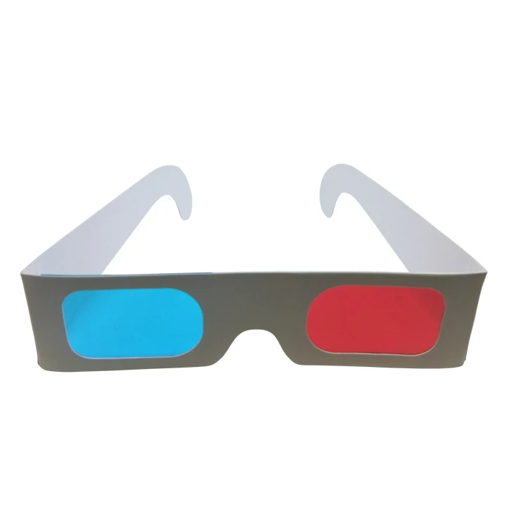 Personalized Custom Red Blue Cyan Paper Anaglyph 3d Glasses Buy Anaglyph 3d Glassesred Cyan 6716