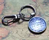 Proverbs 31:25 keyring, She is clothed in strength and dignity and laughs without fear of the future keyring