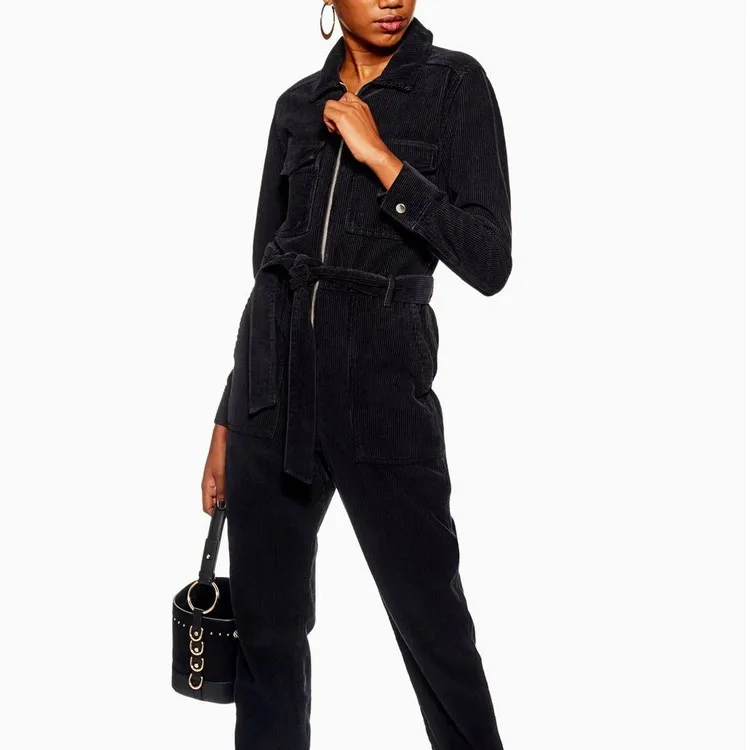 black cord jumpsuit