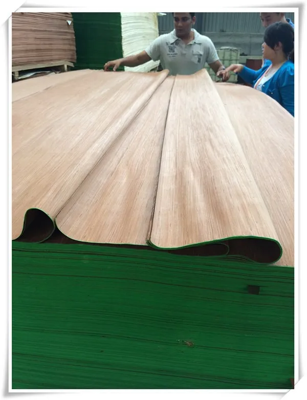 low price engineered wood face veneer/recon wood face veneer/rosewood veneer sheet
