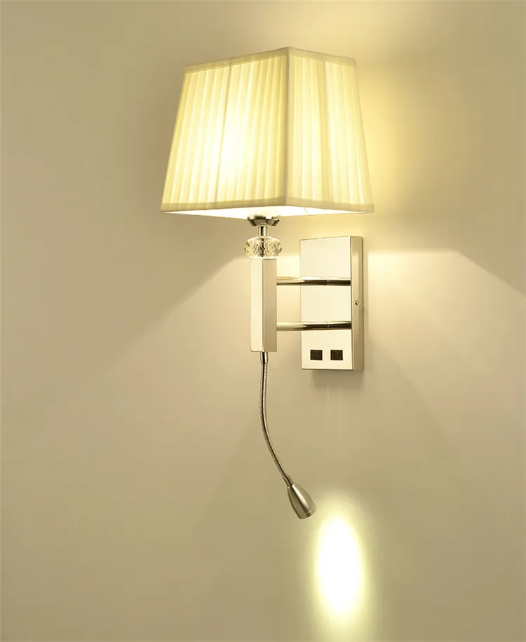 Modern wall lamp adjustable long wall sconce lighting