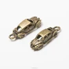 Fashion jewellry antique bronze 3D car charms pendants 21.5*7mm