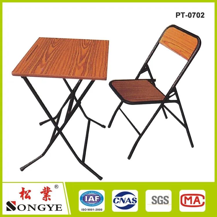 School Sets Adjustable Folding Chair And Desk Buy Folding Chair And