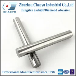 yg6/yg8 h6 tolerance tungsten carbide rod for rotary tool industry