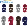 Three Hole custom balaclava logo knit face mask Winter full Face Ski Mask