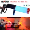 New type handhold LED CO2 DJ Gun with battery Led CO2 Jet Machine co2 pistol gun for Disco Club KTV Pub Party KTV Stage effect