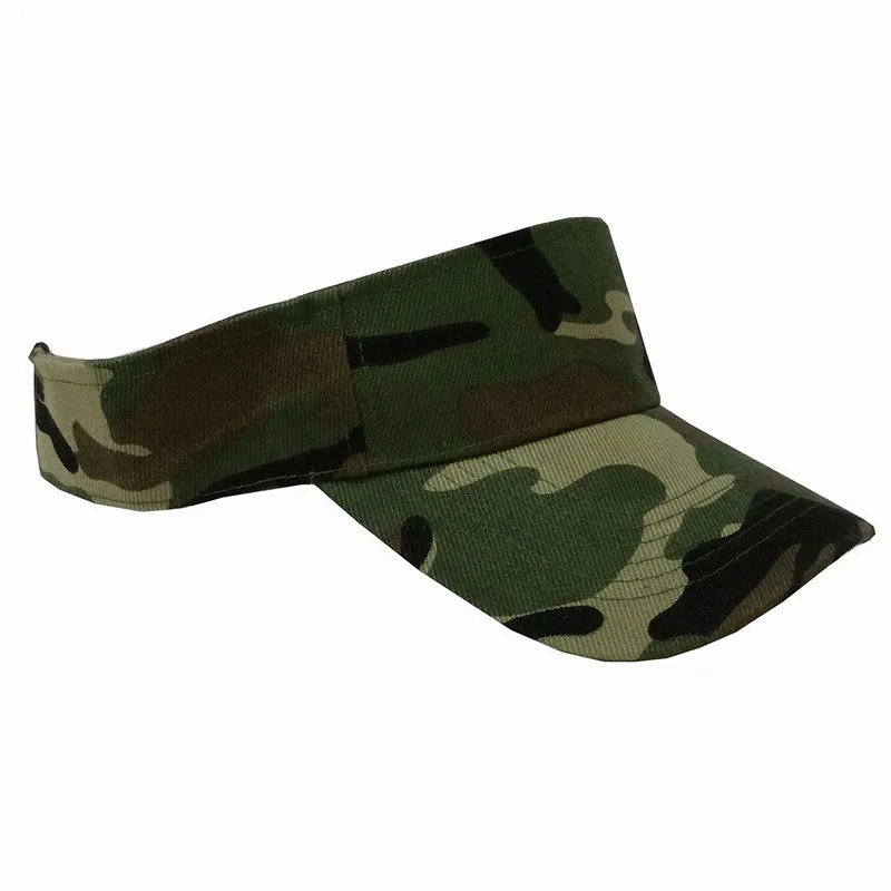 Camouflage Military Visor Cap Many Color Available Classic Distressed
