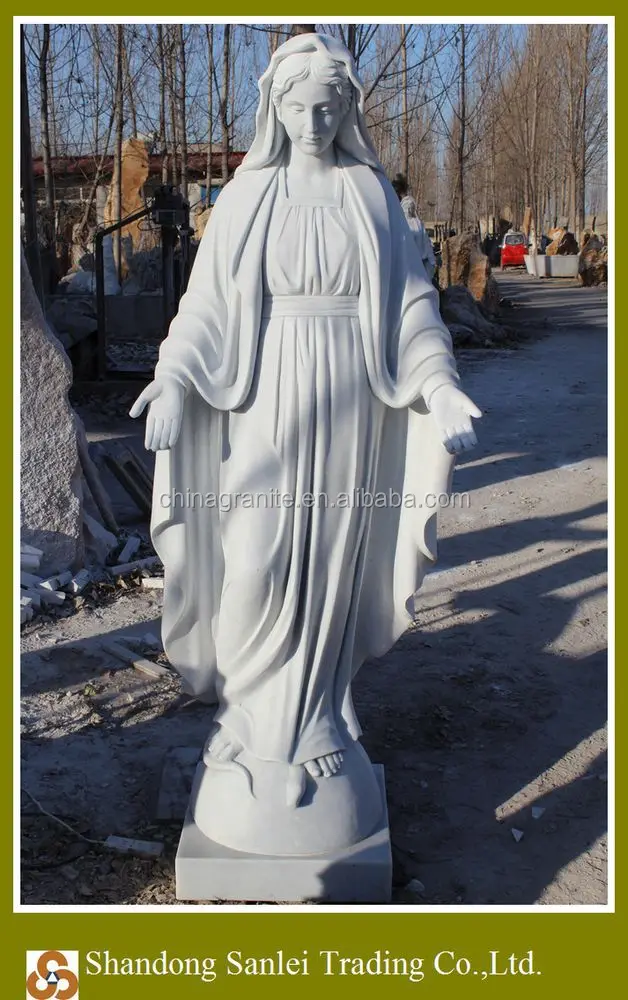 Garden Decoration White Marble Life Size Concrete Molds For Statues