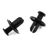 Black 8mm auto bumper plastic fastener clips wholesale factory price car plastic fastener rivets