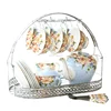 15 pcs Bone China Tea Cup Set / High end European Style Bone China 8 pcs Tea Sets Tea Cup Set wholesale