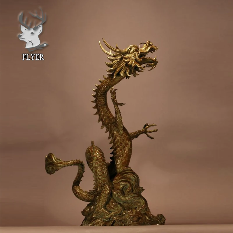 Metal Casting Large Outdoor Brass Dragon Statue Buy Brass Dragon Statue,Large Brass Dragon
