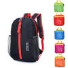 Colorful Design Waterproof Foldable Polyester Backpack Bag Folding Backpack