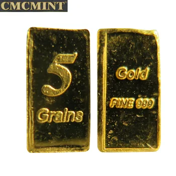 999 Feine 5 Körner Gold Bullion Bars Reinem Münzen A1 999 Feine 5 Körner Gold Bullion Bars