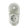 Waterproof daily timer socket with germany plug electrical timer