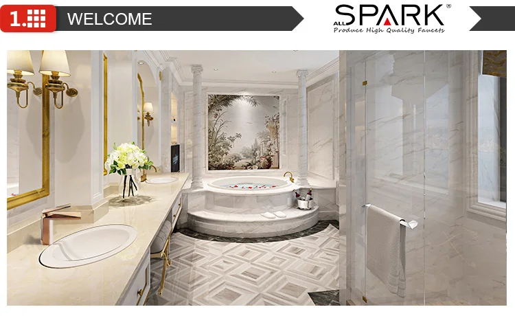 Wall mounted square design brass cold water bib tap  for bathroom