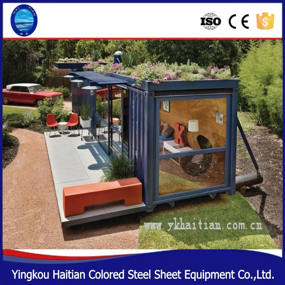 20 ft 40ft mini steel structure prefabricated cottage glassy 20 ft 40ft mini steel structure prefabricated cottage glassy