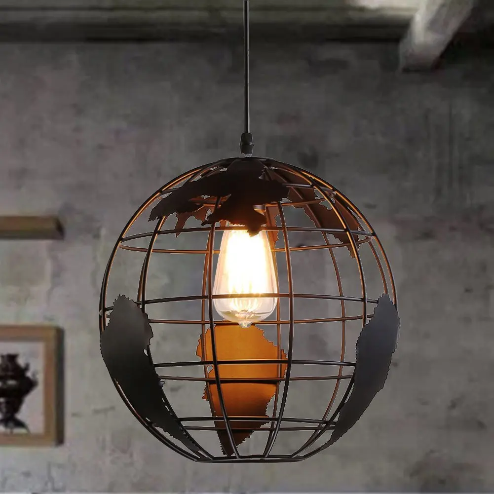 Monkeyjack Vintage Retro Lampshade Wire Cage Ceiling