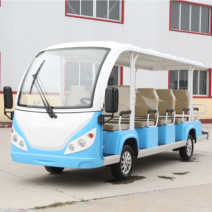 Electric Custom 14 Seat Sightseeing Bus With Ce - Buy Electric ...