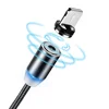 Cellphone Fast Charge Nylon Magnetic USB Charging Cable for Apple 1M