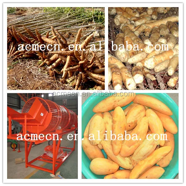 MCU-PC cassava peeler machine