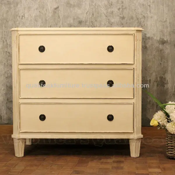 Antique Bedside Tables Wilma Bedside With Antique White Paint