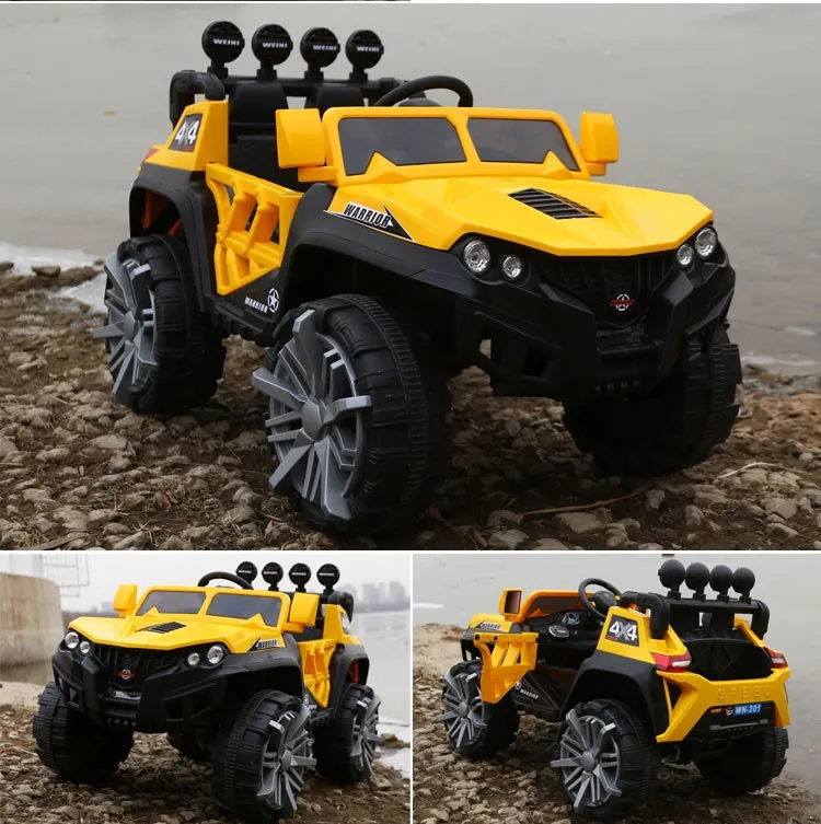 2019 Real Kids Electric Car Jeep Toy Car For Big Kids /4 Wheels Kid Car ...