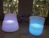 Factory waterproof color changing led light cube/led cube chair for pool/bar/garden/led beach chairs