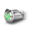 Low voltage 16mm self locking anti vandal self locking button switches