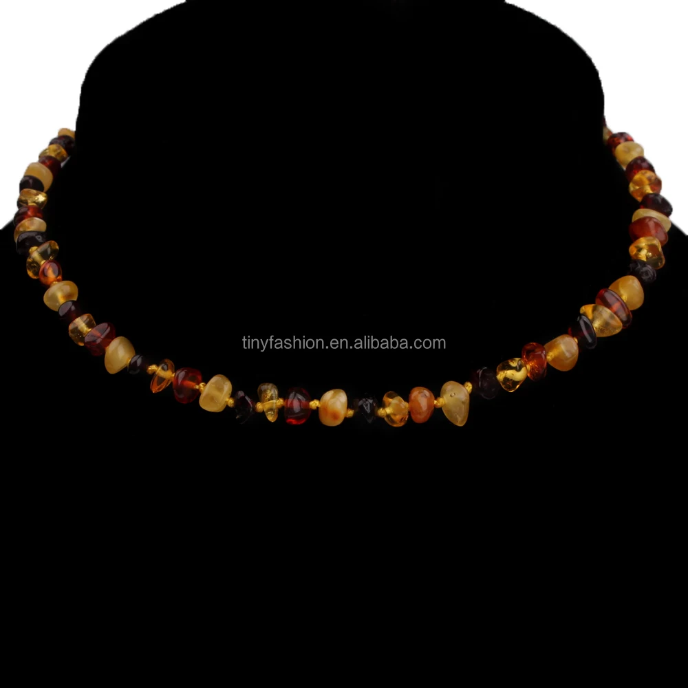 breakaway amber teething necklace