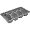 Plastic cutlery tray for tableware