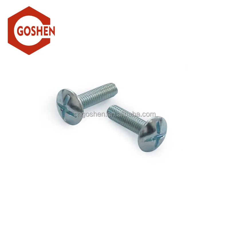 
ansi b-18.6.3 cross recessed round head machine screw 