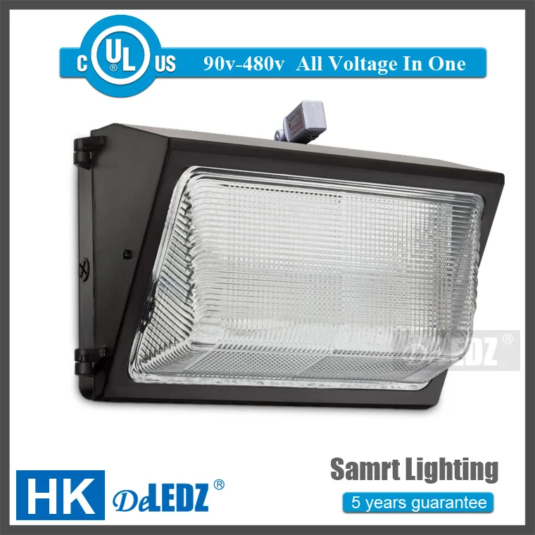 90277v Photocell Mini Led Wall Pack Light 60w Motion Sensor Photocell