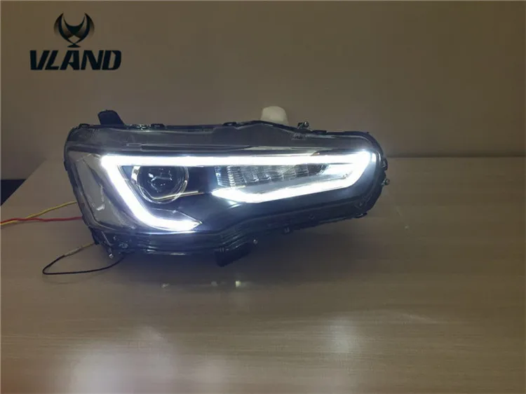 Vland manufacturer for  Lancer headlight for 2010 2012 2014 2016 2018 for Lancer LED head lamp wholesale price