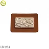 Embossed clothing tags jeans denim leather labels back patches