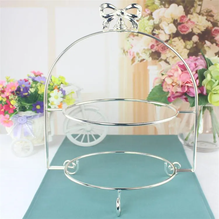 2 tier ribbon cake stand 3