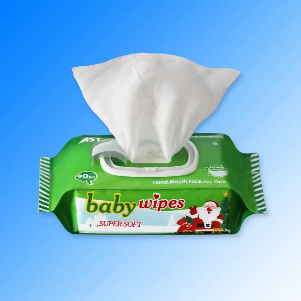Bacteriostatic Face Multipurpose Baby Tissue Paper Face And Hand Wet