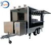 Mobile Kitchen Kiosk Kitchen on wheels ice cream trailer price bbq truck catering van CE