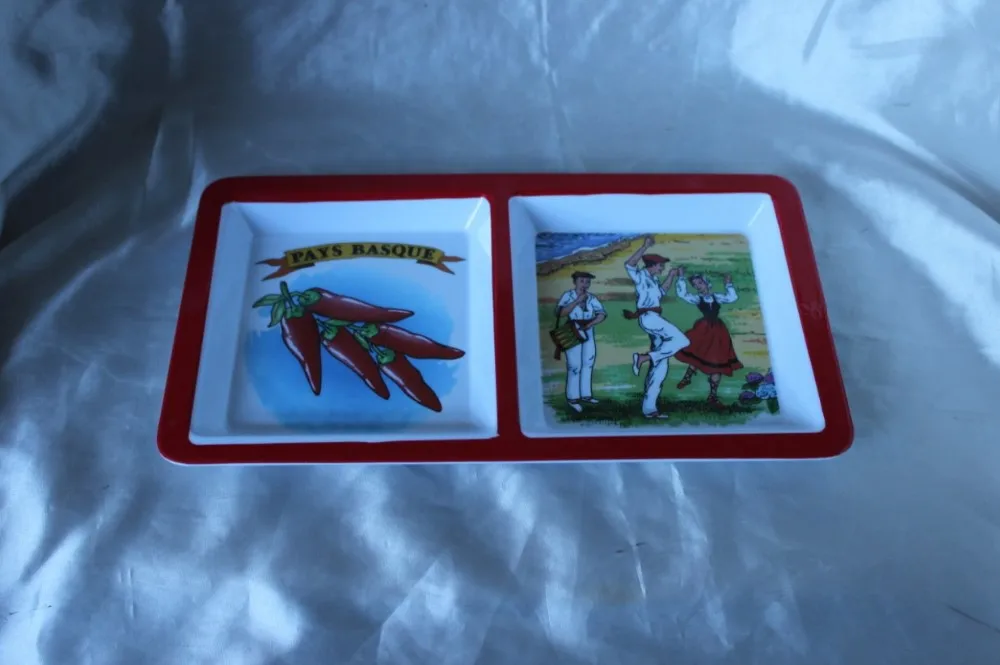 100%melamine meal plate