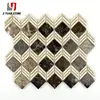 Factory Emperador Dark Mosaic Tiles China Supplier Marble Floor House Construction Materials Tile For Project