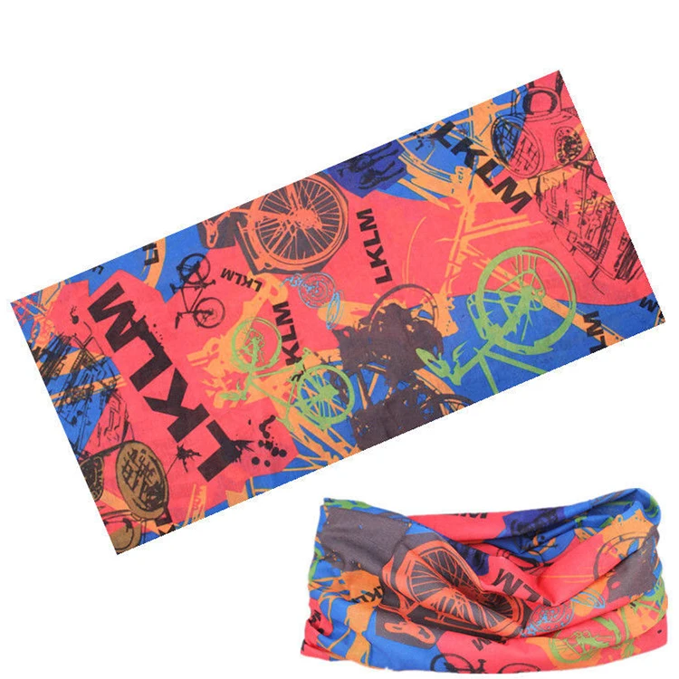 Wholesale Custom Bandana Printing Multifunctional Sport Motorcycle ...