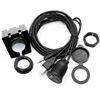 2M DIY Flush Mount USB2.0 Port & Headphone 3.5mm Jack for Car Boat Motorcycle