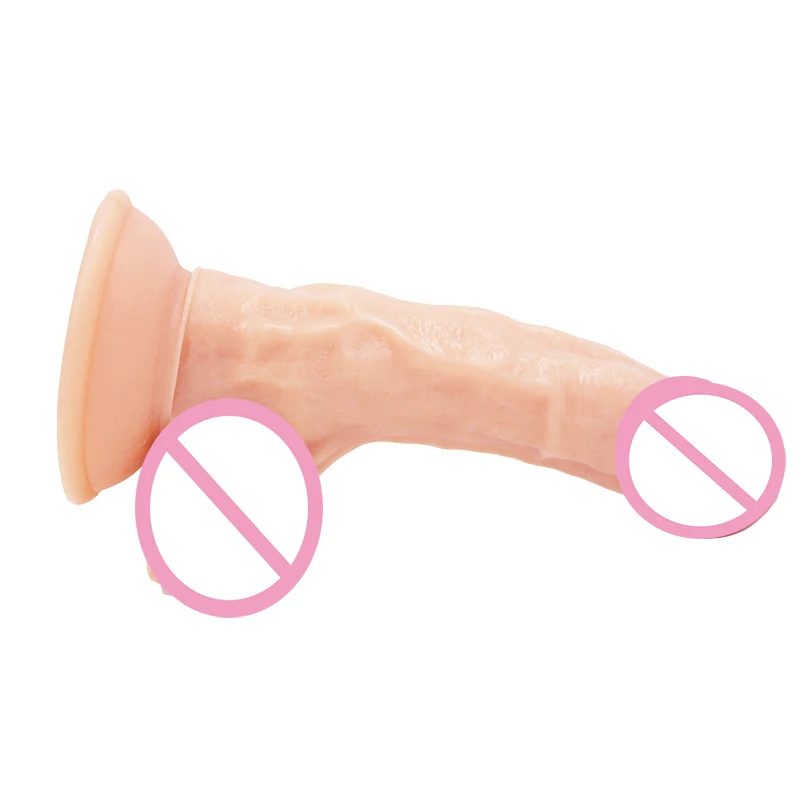 adult sex toy realistic dildo, No odor TPE safe material real skin feeling dildo for women sex toy