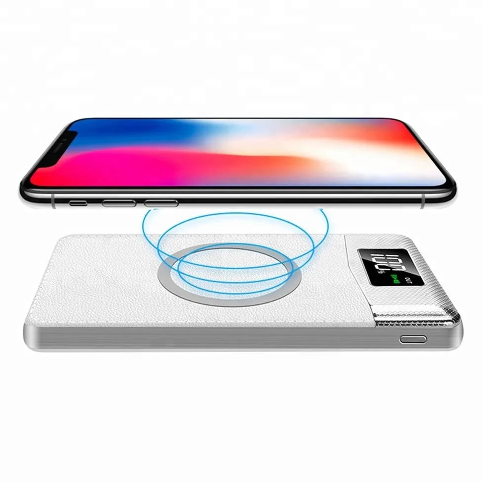 New cell phone charger qi wireless charging power banks 10000mah - ANKUX.COM