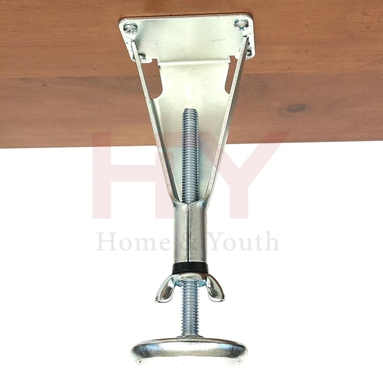 Unibody Adjustable Height Bed Frame Slat Center Support Leg Buy Bed