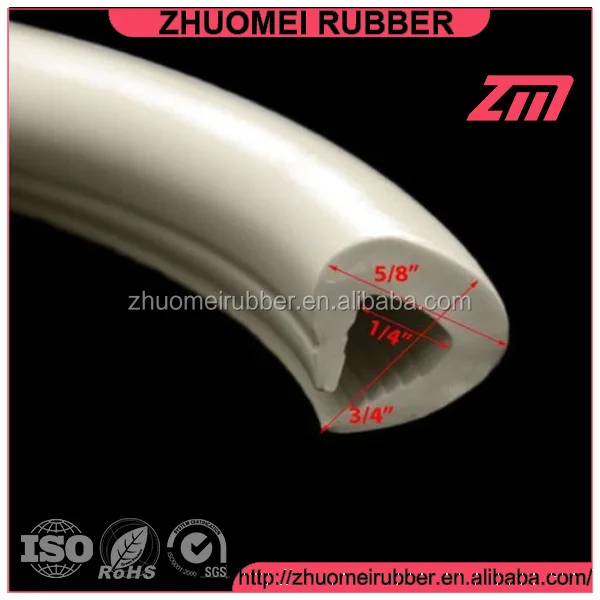 Black And White U Channel Rigid Pvc Boat Edge Trim Buy Boat Edge Trim,Edge Trim,Deck Edge Trim